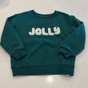 Cat & Jack Jolly Christmas Sweatshirt